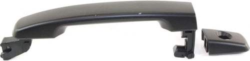 for Nissan Pathfinder Exterior Door Handle Front, Driver Side Smooth Black (2005-2012) | with Key Hole| Trim:All Submodels