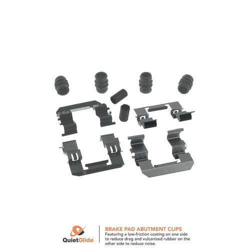 Disc Brake Hardware Kit for Legacy, Outback, Forester, Impreza, 9-2X+More 13417Q
