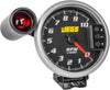 5” Tachometer | Black Face with Silver Bezel | 0-10,000 RPM Range | Super-Bright LED Shift Light | One-Touch Peak RPM Recall | Mounting Bracket Included