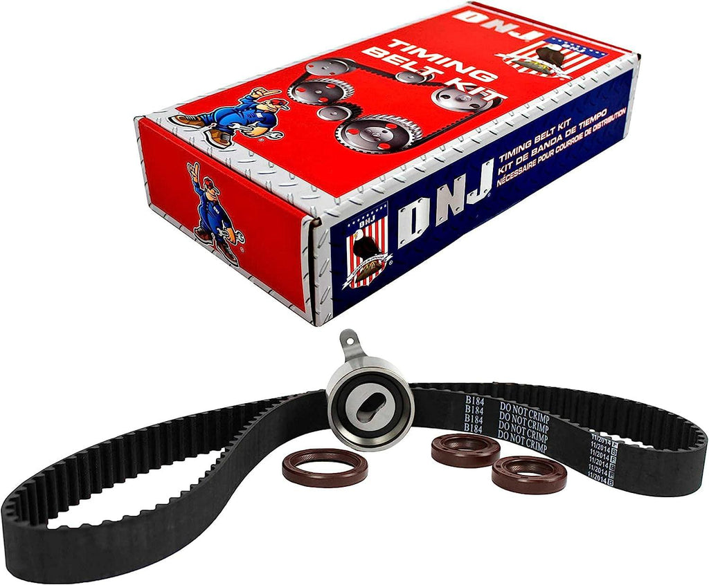 DNJ TBK212 Timing Belt Kit for 1990-2001 / Acura, Honda/Cr-V, Integra / 1.8L, 2.0L / DOHC / L4 / 16V / 1834Cc, 1972Cc / B18A1, B18B1, B20B4, B20Z2