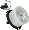 A/C AC Heater Blower Motor W/Fan Cage & Resistor Kit Compatible with GM Express Savana Van