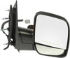 Dorman 955-1453 Passenger Side Power Door Mirror - Folding Compatible with Select Ford Models, Black