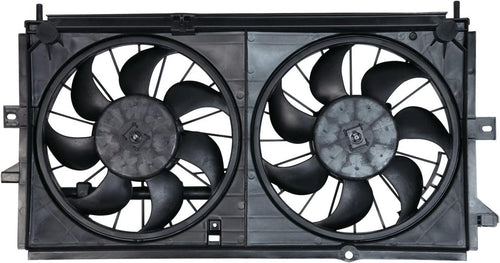 620380 Cooling Fan Assembly Compatible with 2000-2003 Chevrolet Impala , Black