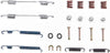 Professional 18K1470 Rear Drum Brake Hardware Kit with Springs, Pins, Retainers, and Washers