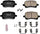 (Z23-1160) Z23 Evolution Sport Brake Pads, Front