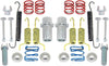 Professional 18K1140 Rear Parking Brake Hardware Kit with Springs, Adjusters, Pins, and Retainers