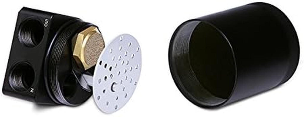 MMBCC-N20N26-12CBE2 CCV Baffled Oil Catch Can Compatible with BMW N20 N26 2012-2017 Black