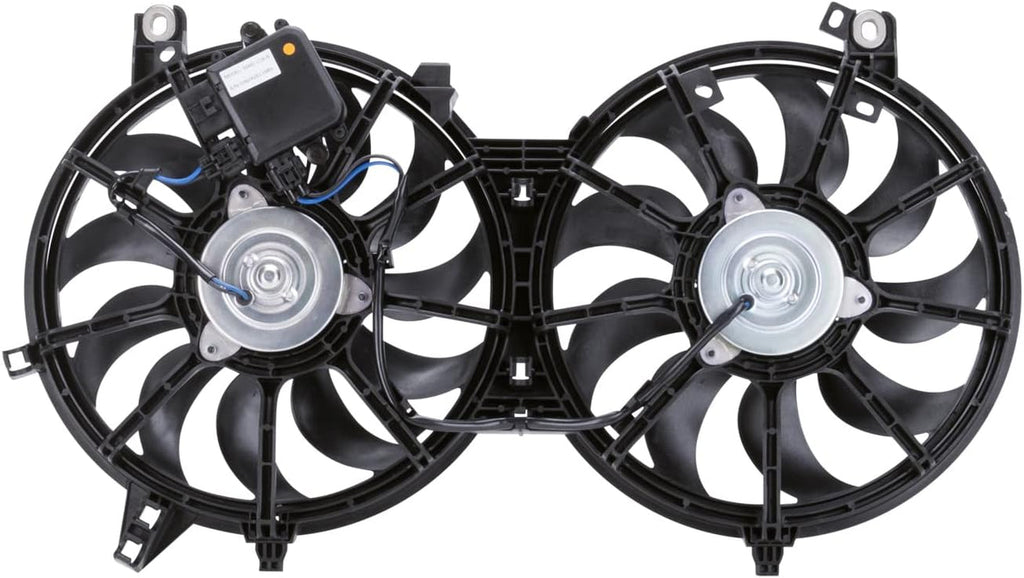 621840 Cooling Fan Assembly Compatible with 2009-2013 Infiniti G37, Black