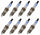 Set of 8 Spark Plugs Genuine FORD MOTORCRAFT SP413 OEM # AGSF32N V8 Nickle
