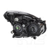 TYC Headlight Assembly for 13 Nissan Rogue 20-12528-90-9