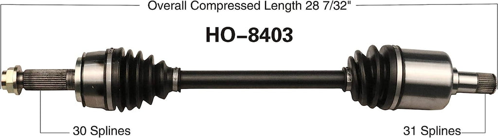 HO-8403 CV Axle