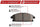 K179 Rear Z23 Carbon Fiber Brake Pads with Drilled & Slotted Brake Rotors Kit