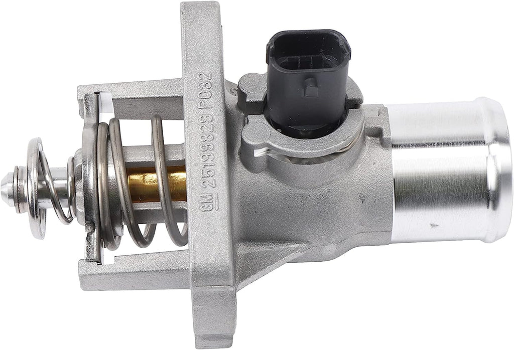 25199829 Engine Coolant Thermostat with Water Outlet