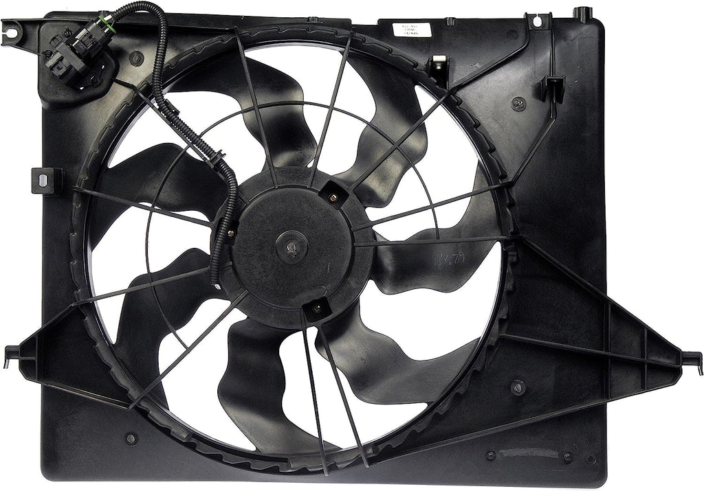 Dorman 621-493 Engine Cooling Fan Assembly Compatible with Select Hyundai / Kia Models