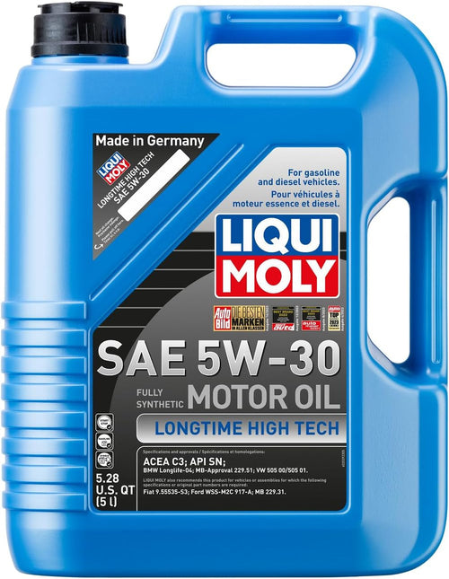 Liqui Moly 2039 Longtime High Tech 5W-30 Synthetic Motor Oil - 5 Liter
