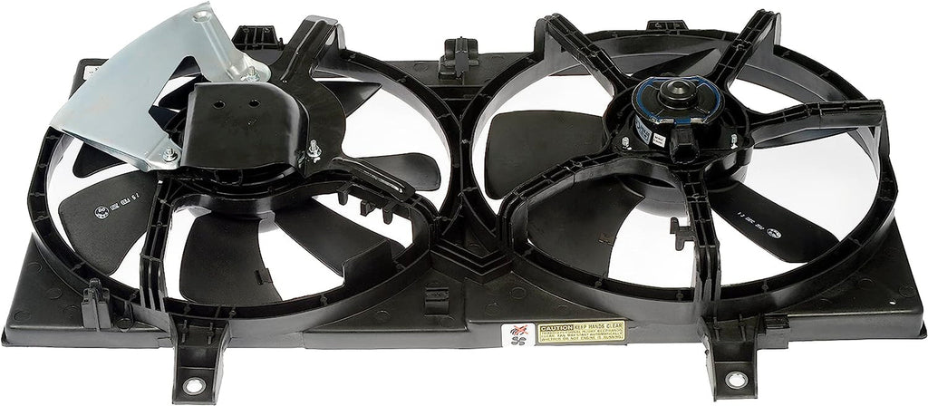 Dorman 620-424 Engine Cooling Fan Assembly Compatible with Select Nissan Models, Black
