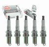 5 Pc NGK V-Power Spark Plugs Compatible with Volvo XC90 2.5L L5 2003-2006