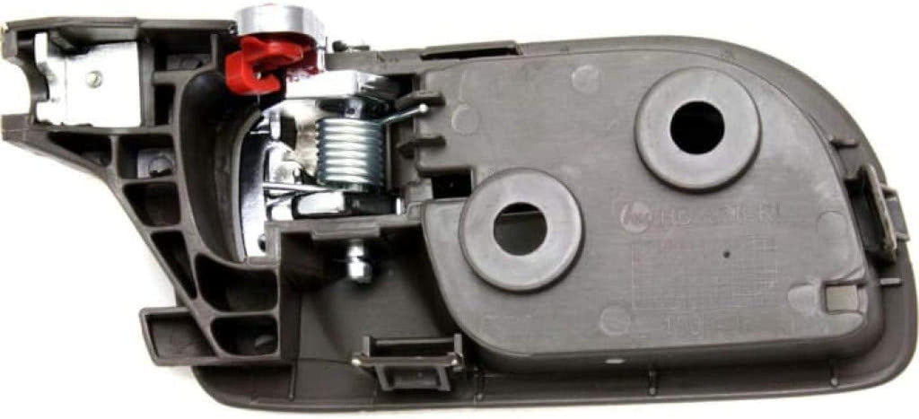 for Honda Accord Interior Door Handle Rear, Driver Side Brown Bezel with Chrome Lever (2003-2007) Trim:All Submodels | HO1552115 | 72660SDAA02ZB