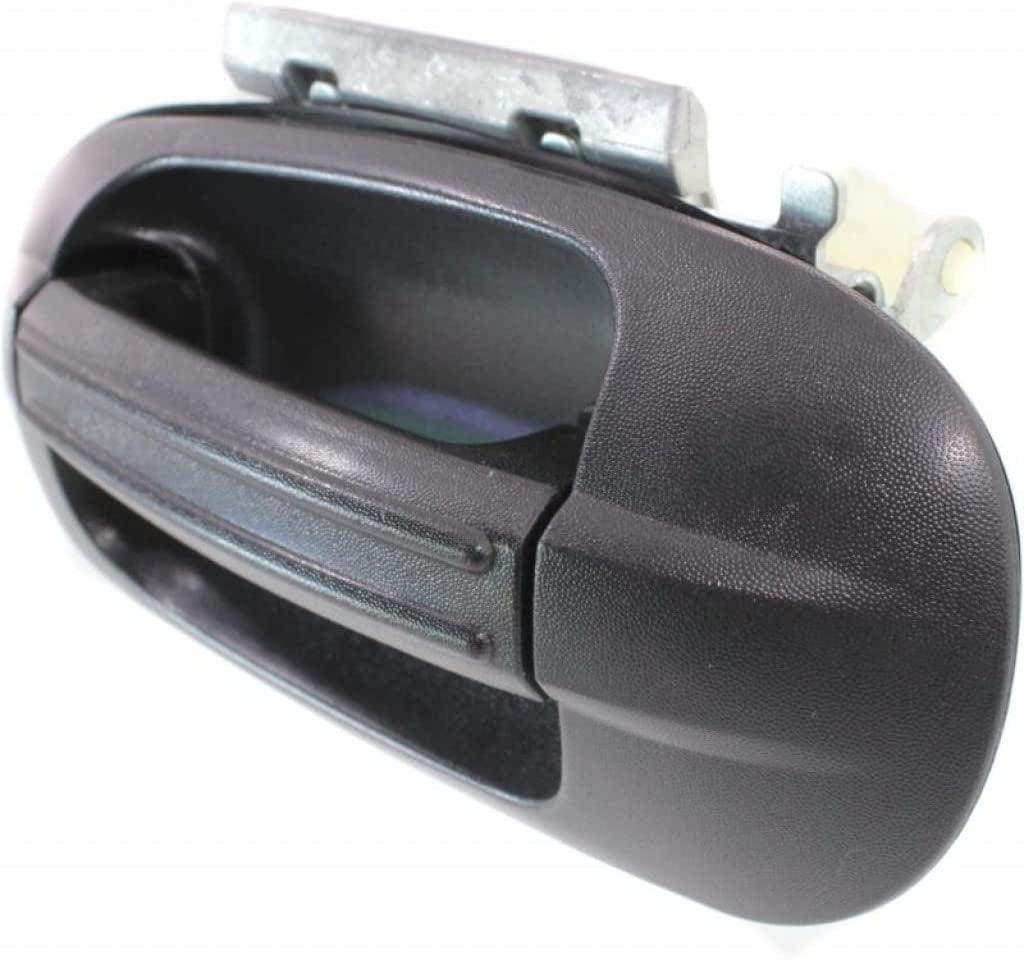 for Lincoln Navigator Exterior Door Handle 2003-2014 Rear Driver Side Textured Black | Trim:All Submodels | FO1520118 | 9L1Z7826605AA