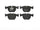 Brembo Front Disc Brake Pad Set for BMW (P06021)