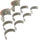 MS-2199HXK Engine Crankshaft Main Bearing Set