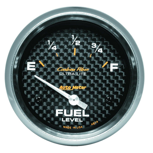 2-5/8 in. FUEL LEVEL 0-90 O SSE CARBON FIBER - greatparts