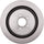 Silver 18A80990A Rear Disc Brake Rotor