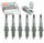 6 Pc NGK V-Power Spark Plugs Compatible with Jeep Grand Cherokee 3.7L V6 2005-2010