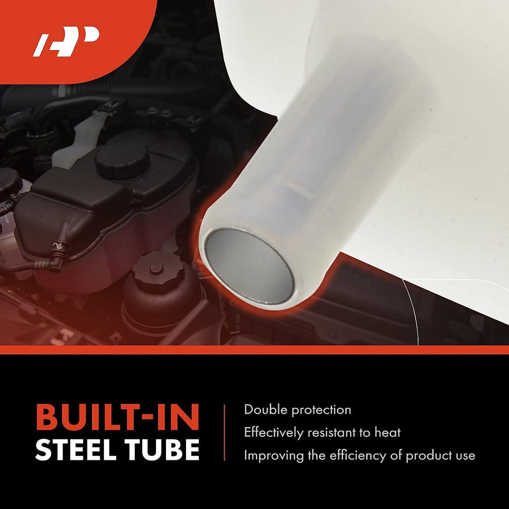 A-Premium Engine Coolant Recovery Overflow Reservoir Tank with Cap Compatible with Ford Excursion 2000-2005 & F-250 F-350 F-450 Super Duty 1999-2004, Replace for 2C3Z8A080AA, 6C358A080AC, 3C348A080B