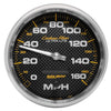 5 in. SPEEDOMETER 0-160 MPH CARBON FIBER - greatparts