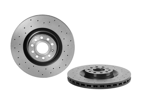 Brembo Front Disc Brake Rotor for Golf R, CC, Passat, R32 (09.C892.1X)