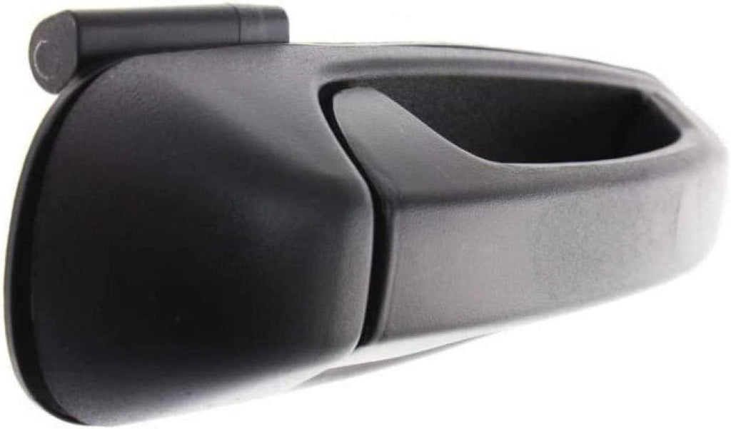 Compatible with Dodge Ram 2500 Exterior Door Handle 2003-2009 Passenger Side Rear, Textured Black | Trim: All Submodels | CH1521109 | 55275684AB