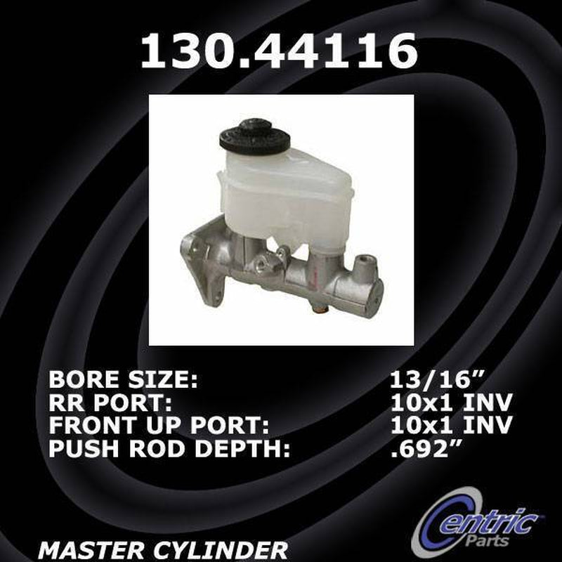 Centric Brake Master Cylinder for Prizm, Corolla 130.44116