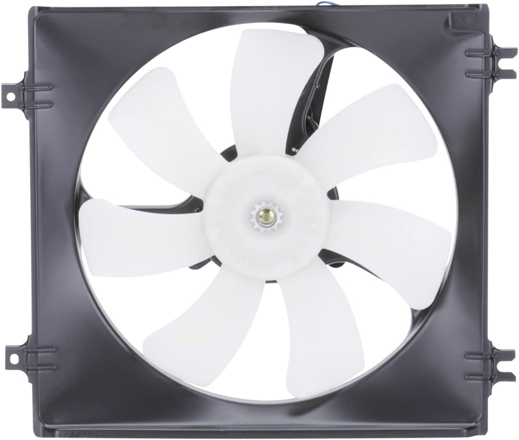 611340 Replacement Cooling Fan Assembly Compatible with Honda , Black