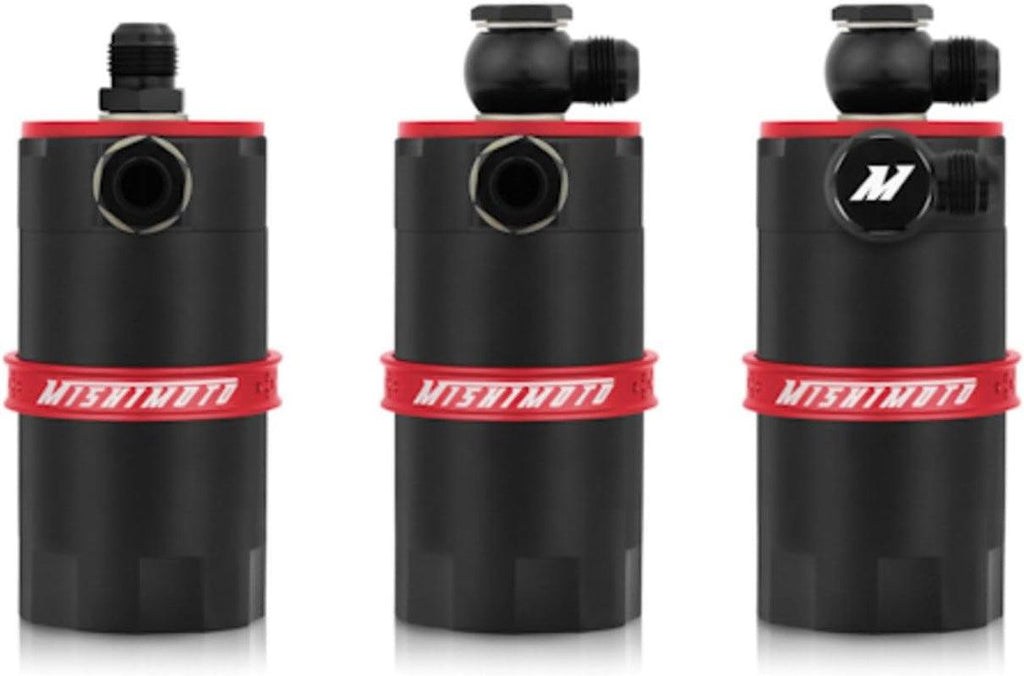 Baffled Oil Catch Can, Red