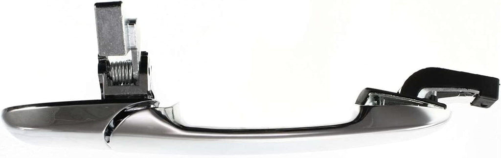 Front Exterior Door Handle Set of 2 Compatible with 2005-2014 Ford Mustang Chrome Driver and Passenger Side