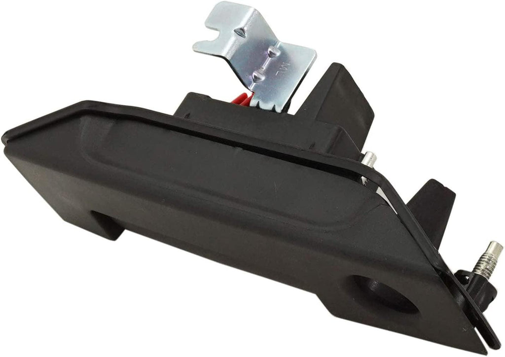 Exterior Rear Door Handle Compatible with 2015-2018 Chevrolet City Express Side Door Textured Black Driver Side