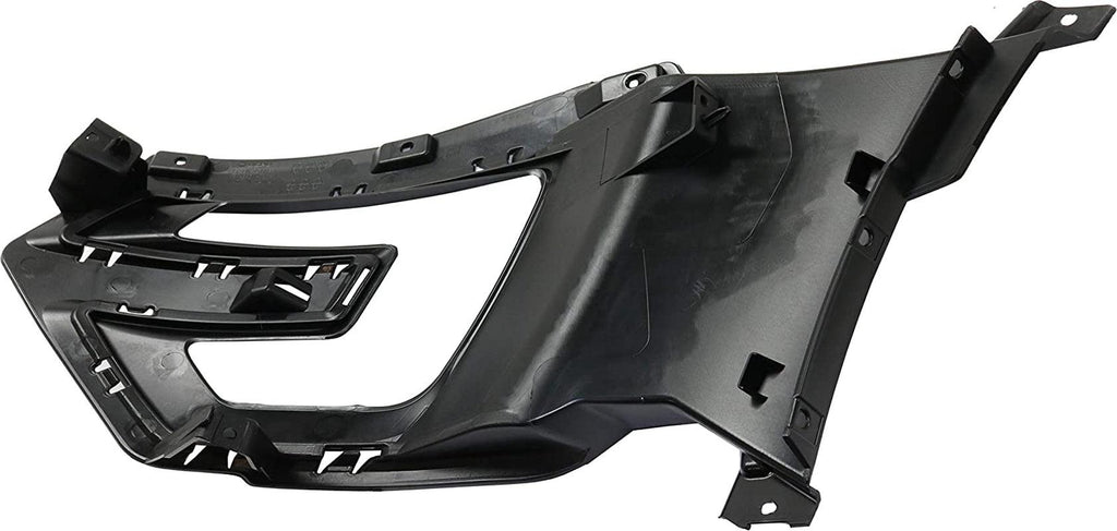 Front Fog Lamp Molding Compatible with 2016-2017 Ford Explorer, Fits 2016-2018 Ford Police Interceptor Utility Passenger Side Primed