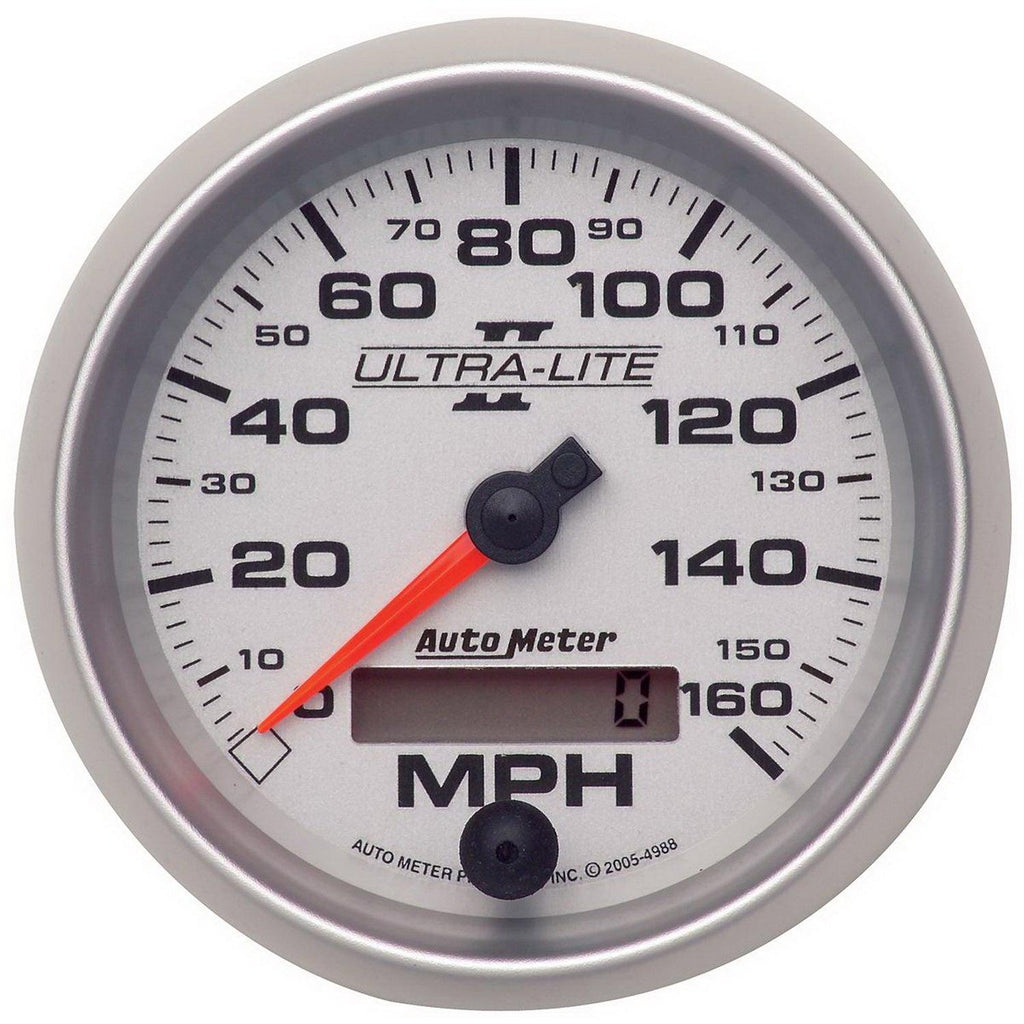 3-3/8 in. SPEEDOMETER 0-160 MPH ULTRA-LITE II - greatparts