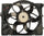 Dorman 621-196 Engine Cooling Fan Assembly Compatible with Select BMW Models