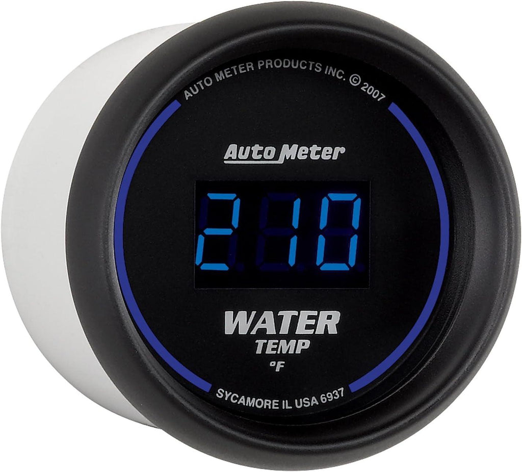 6937 Cobalt Digital Water Temperature Gauge, 2 1/16"