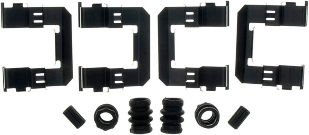 Gold 18K1761X Front Disc Brake Caliper Hardware Kit with Clips, Seals, and Bushings