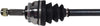 NCV51529 CV Axle Shaft Assembly - Left Front (Driver Side)