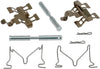 Gold 18K1820X Rear Disc Brake Caliper Hardware Kit with Clips, Springs, and Pins