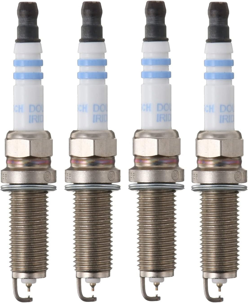 Premium Set of 4 Double Iridium Pin to Pin Spark Plugs for Accord Civic ILX L6