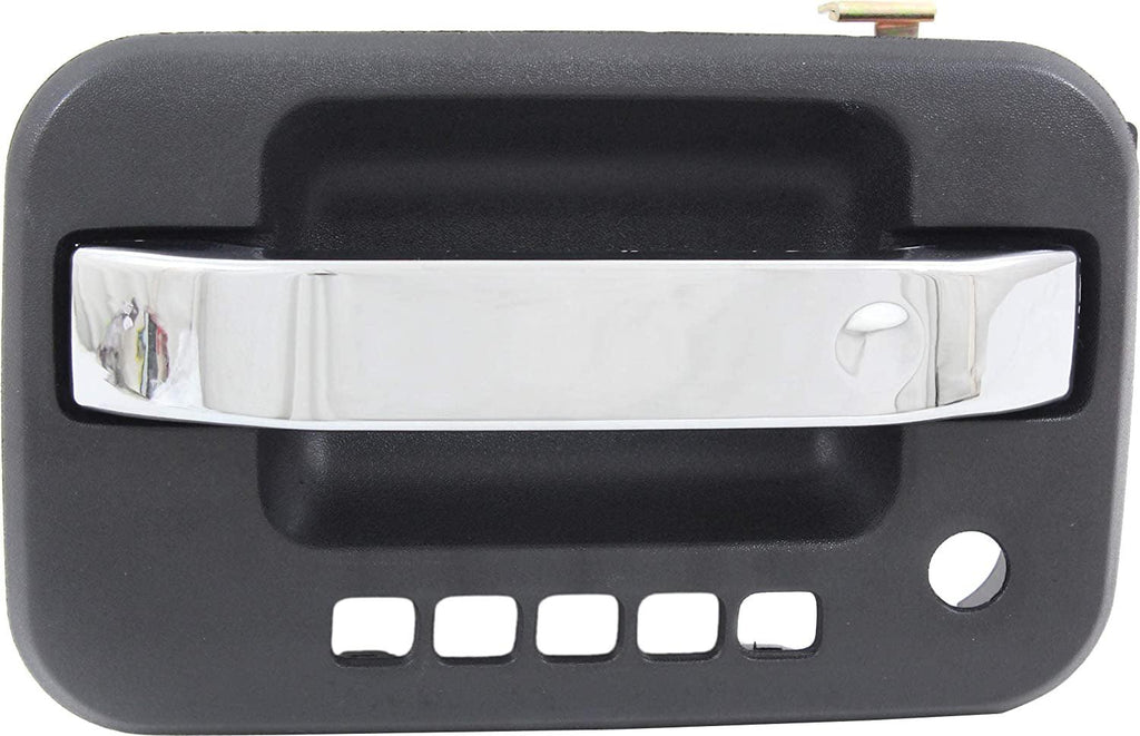 Exterior Door Handle Compatible with 2006-2008 Lincoln Mark LT, Fits 2004-2014 Ford F-150 Front, Driver Side