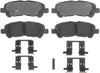 Gold 17D1325CH Ceramic Rear Disc Brake Pad Set