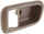 Compatible with Toyota Tundra Door Handle Trim 2000-2006 Driver Side | Rear | inside | Brown | Extended Cab Pick up | 692980C010E0