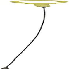 53010445 Engine Oil Dipstick, Silver, Yellow