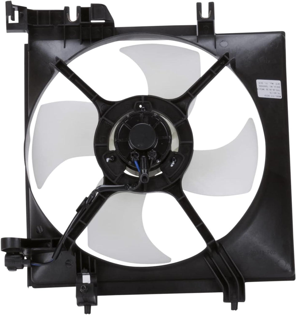 601170 Cooling Fan Assembly Compatible with 2011-2013 Subaru Forester, Black